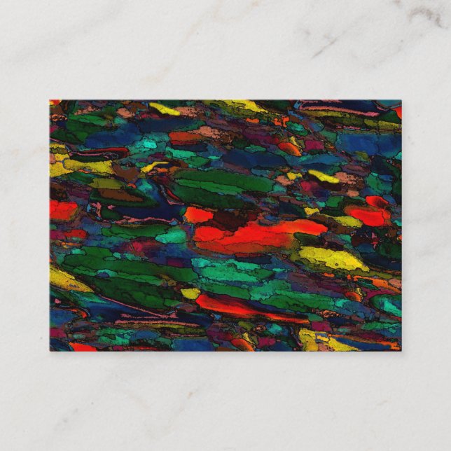 Vida de la ciudad ~ Tarjetas de visita grandes (Anverso)