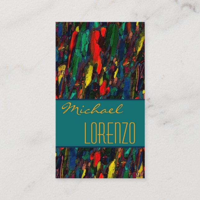 Vida de la ciudad ~ Tarjetas de visita UNISEX (Anverso)