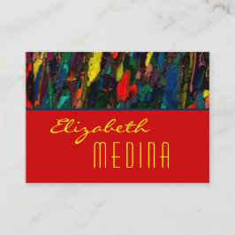 Vida de la ciudad ~ Tarjetas de visita UNISEX de 3