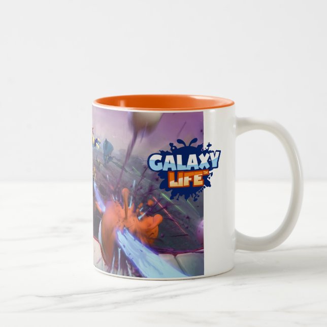 Vida de la galaxia de la taza (Derecha)