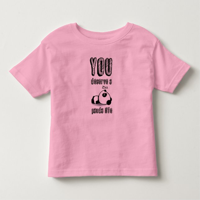 Vida de la panda - camiseta (Anverso)