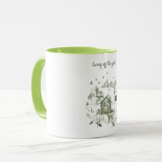 Vida de la taza de café de la rejilla (Anverso izquierdo)