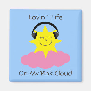 Vida de Lovin´ On My Pink Cloud sobriety imán