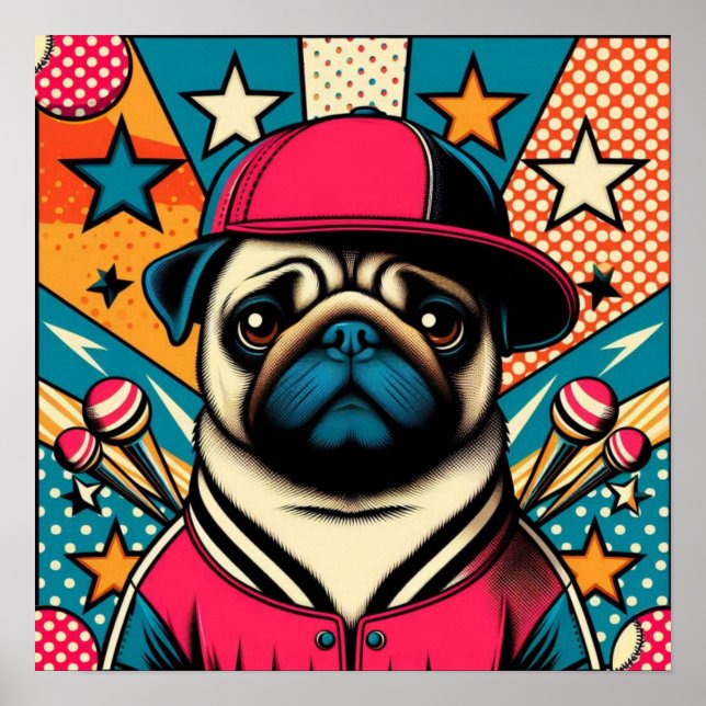 VIDA DE PUG DE ARTE POP 7 (Frente)