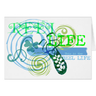 Vida del carrete en azul