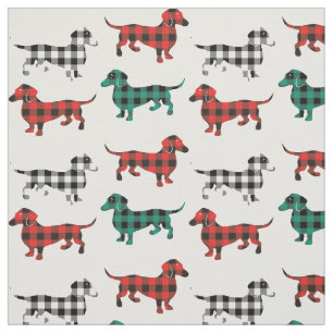 Vida del país de los Dachshunds de la tela