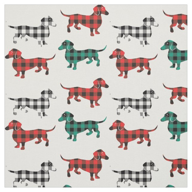 Vida del país de los Dachshunds de la tela (Retal)