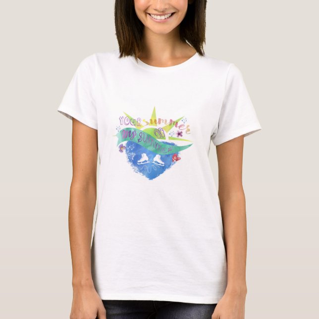 Vida del verano para una figura camiseta del (Anverso)
