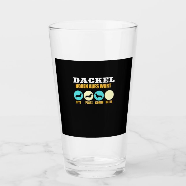 Vida divertida con perro de Dachshund (Anverso)