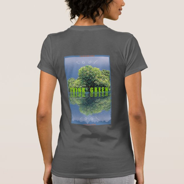 VIDA EN LA Camiseta DE PLANET EARTH (Reverso)