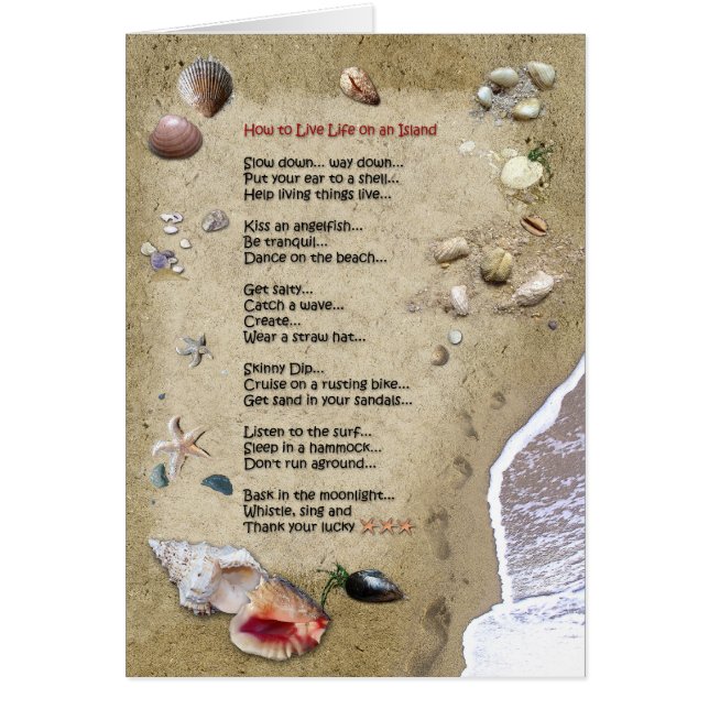 Vida en la isla (Frente)