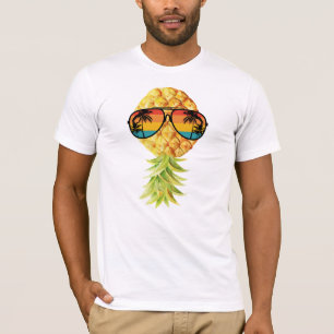 Vida en la playa al revés del tanque de camiseta d