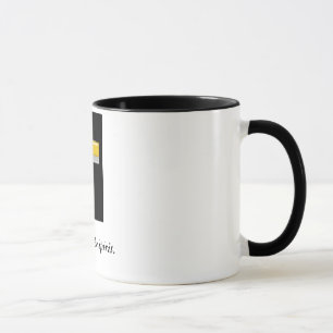 Vida en la taza cruzada cristiana de la cita del