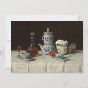 Vida fija con ambiente de café   Albert Anker