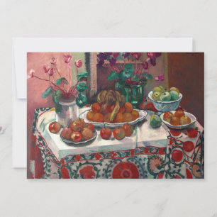 Vida fija con Cyclamens Henri Manguin