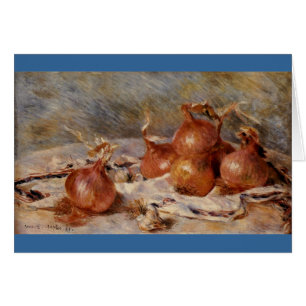 Vida fija de Renoir con cebollas (1881)