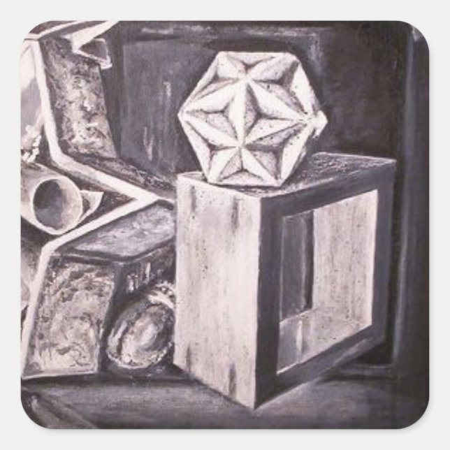 Vida fija del detalle del pegatina (Anverso)