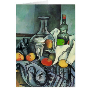 Vida fija, manzanas en mesa