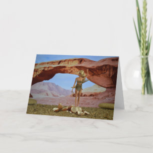 Vida prehistórica. Tarjeta