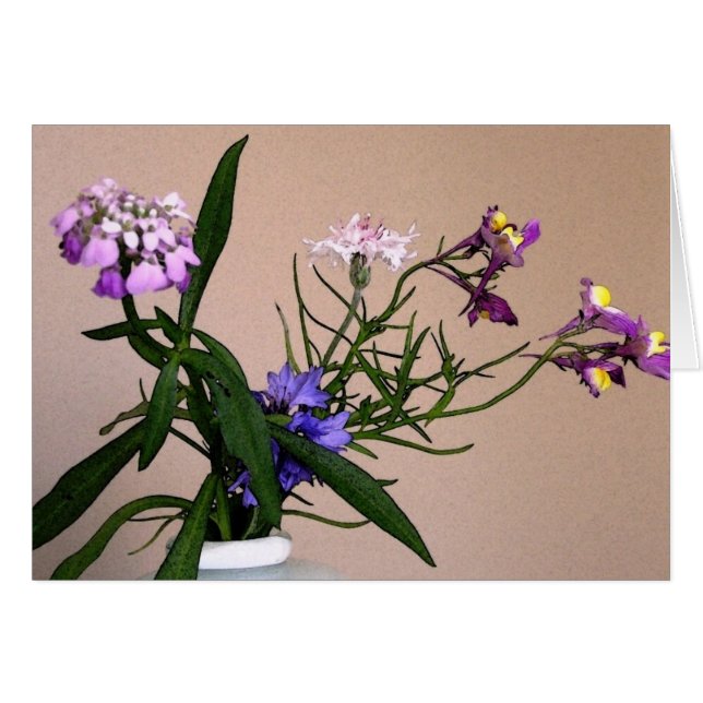 Vida residual de flores silvestres (Anverso (Horizontal))