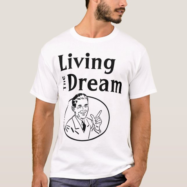 Vida retra la camiseta ideal (Anverso)