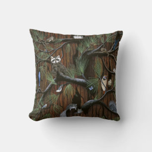 Vida silvestre "Bark" de almohada