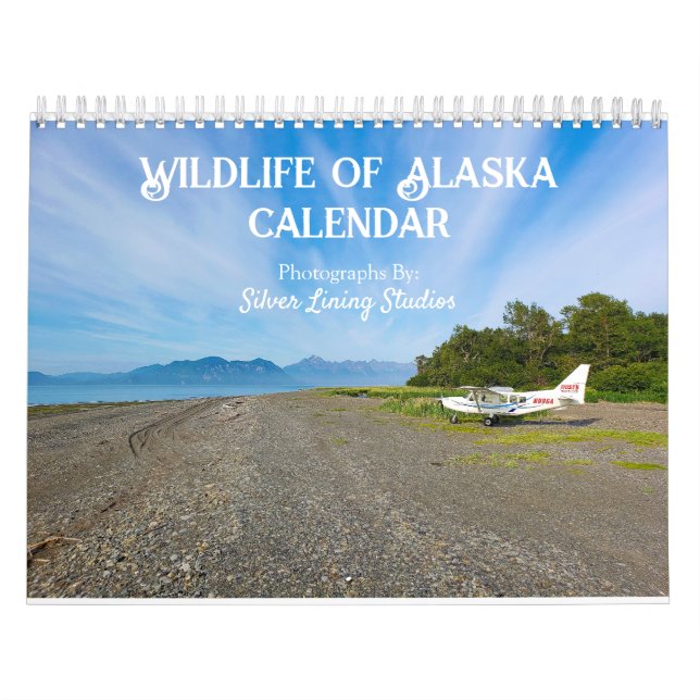 Vida silvestre del calendario de Alaska (Tapa)