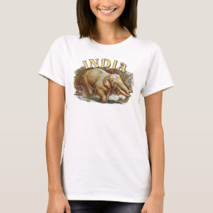 Vida silvestre en India - Camiseta para elefantes 