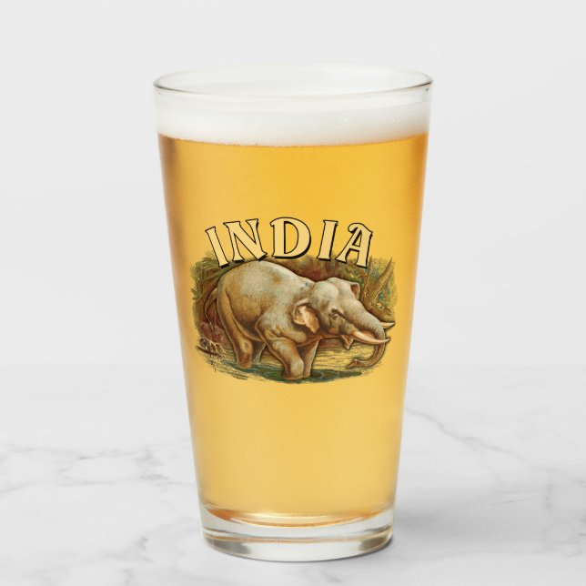 Vida silvestre en India - Elefante indio (Anverso (lleno))