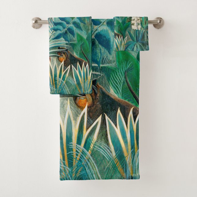 Vida silvestre en pintura de selva tropical (In situ)