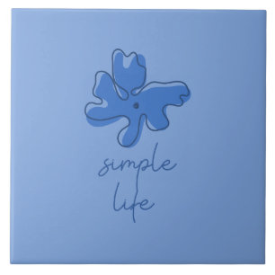 Vida Simple Minimalismo Baldosa Cerámica