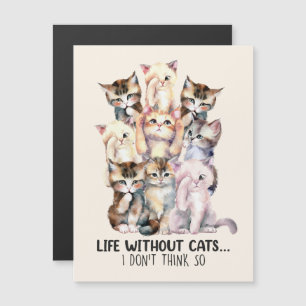 ¿Vida sin gatos? No lo creo