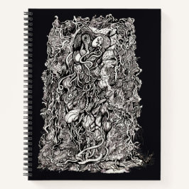 Vida Sin Piel por Brian Benson Cuaderno