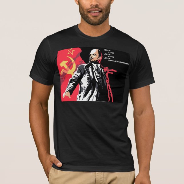 "Vidas de Lenin!" Camiseta (Anverso)