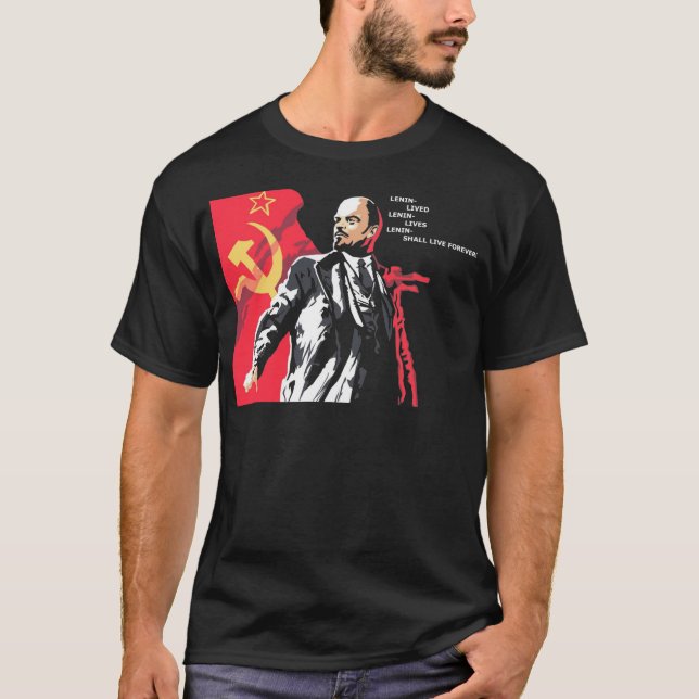 ¡Vidas de Lenin! Camiseta (Anverso)