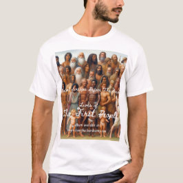 Vidas del primer álbum de personas cubren camiseta
