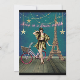 Vidas En Un Mundo De Sueño Funky Alterado Tarjeta