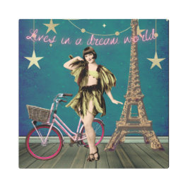 Vidas En Un Mundo De Sueño Impresión Metalizado Fu