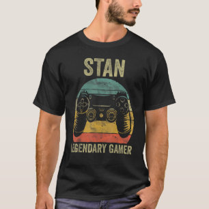 Video de nombre Stan de camiseta de gamer legendar