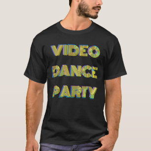 VIDEO FIESTA DE BAILE  Merch Camiseta Básica Oscur