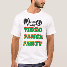 VIDEO FIESTA DE BAILE TV Camiseta básica para ho