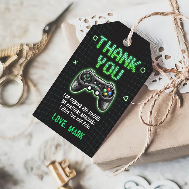 Video Game Arcade Fiesta Gracias por tu etiqueta d (Subido por el creador)