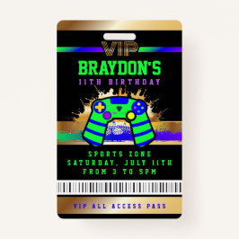 VIDEO GAMER JUEGO VIP TODO ACCESO A Tarjeta Gold P