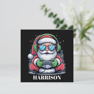 Videojuego personalizado de Navidad Santa Navidad