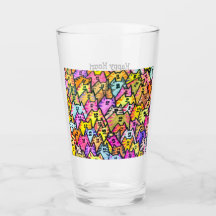 Vidrio 021 - GATOS - hora feliz