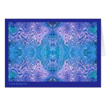 Vidrio abstracto azul turquesa