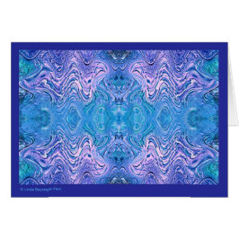 Vidrio abstracto azul turquesa