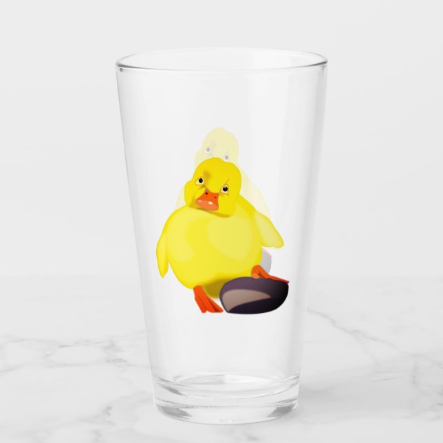 Vidrio amarillo de duckland (Anverso)