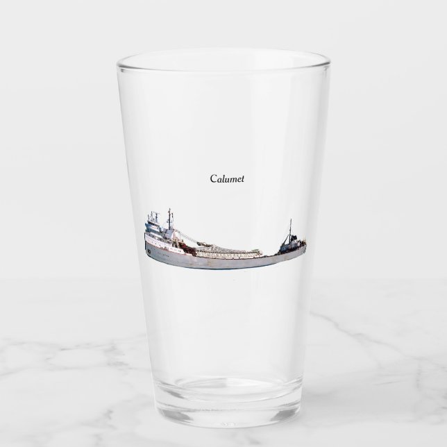 Vidrio antiguo de Calumet (Anverso)