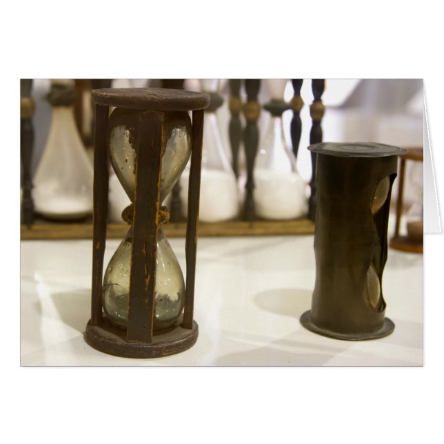 Vidrio antiguo de la hora (Anverso (Horizontal))